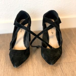 Gianni Bini Cross Strap Heels